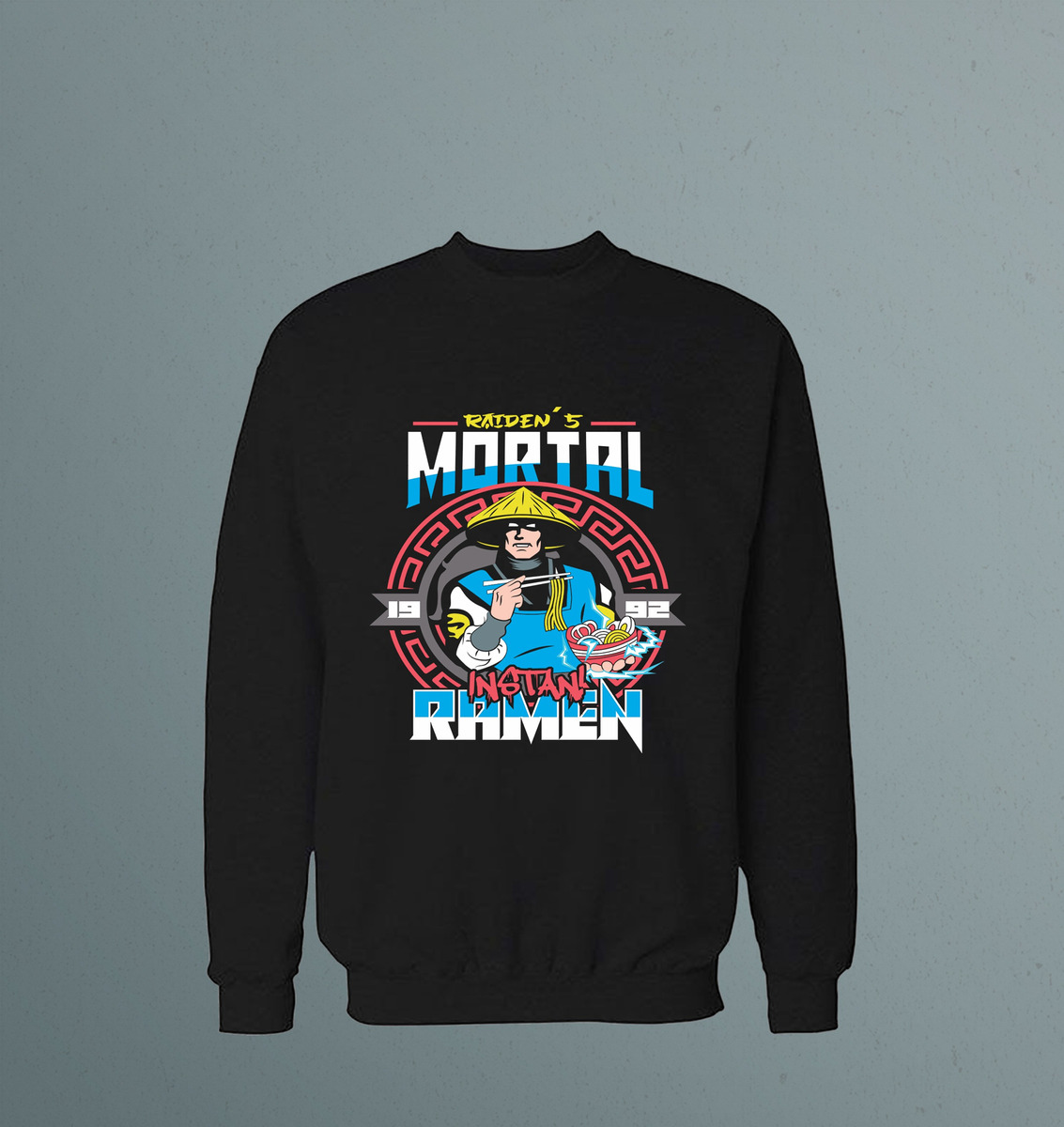 Buzo Raidens Mortal Instan Ramen Memoestampados - Imagen 2