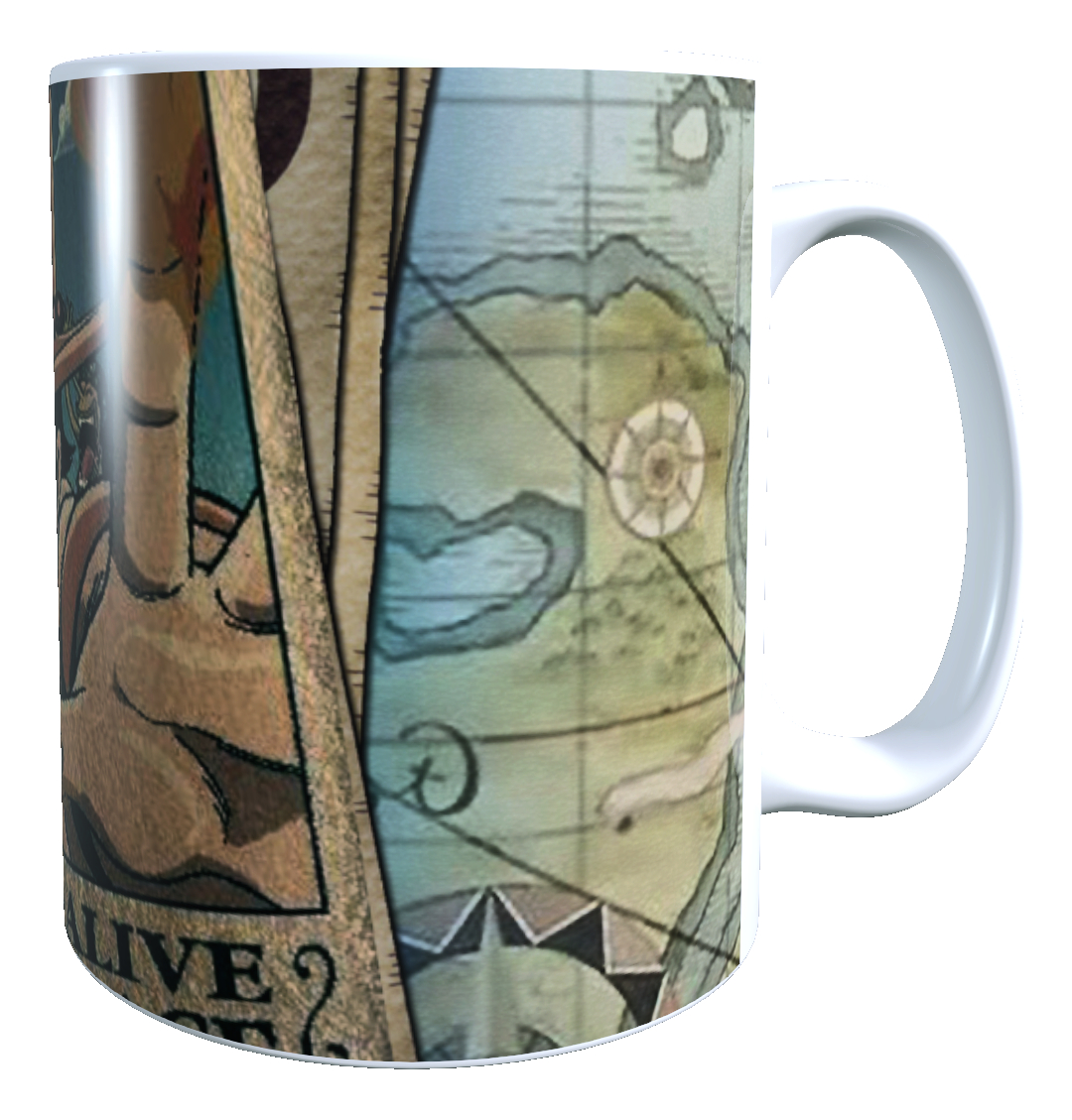 Taza Personalizada Diseño One Piece Serie Anime T471