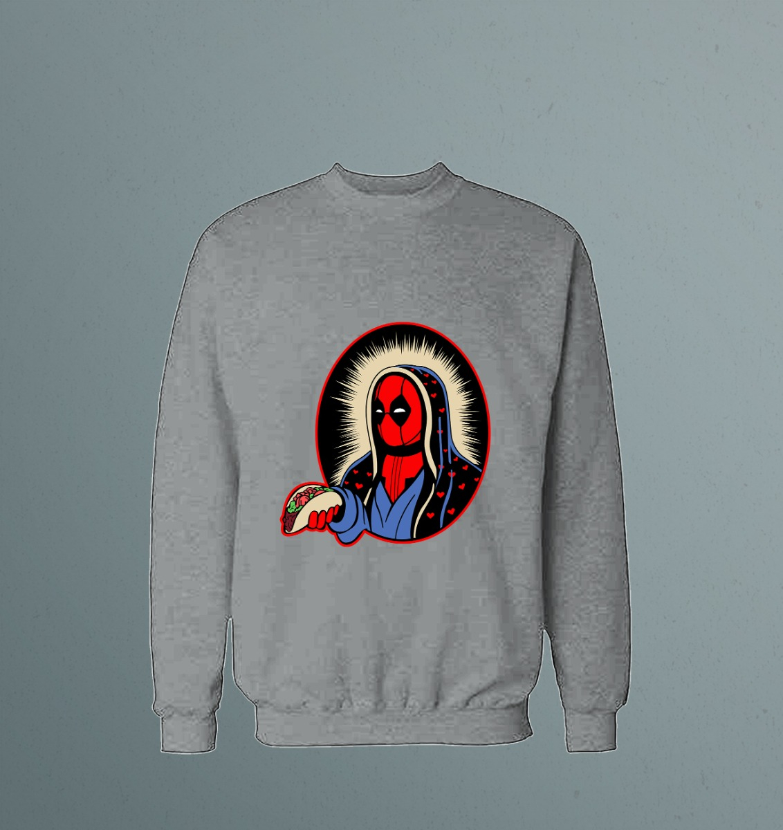 Buzo Santo Taco Deadpool Memoestampados - Imagen 6