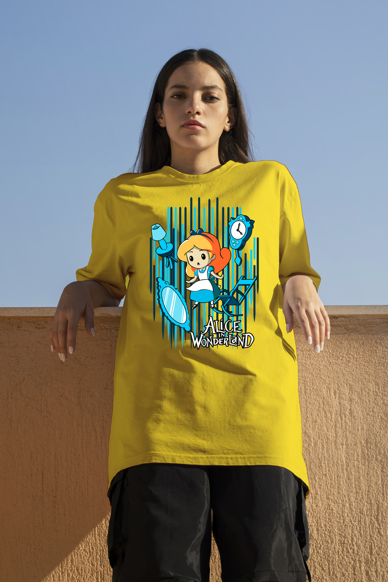 Remera: Alice In Wonderland 02 Memoestampados - Imagen 5