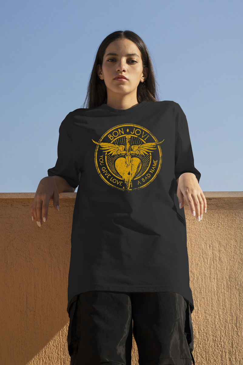 Remera: Bon Jovi 01 Memoestampados - Imagen 3