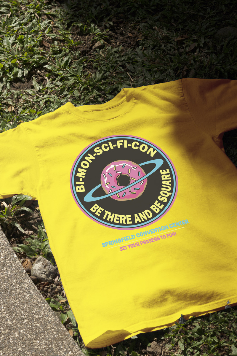 Remera: Bi Moon Sci Fi Con Memoestampados - Imagen 6
