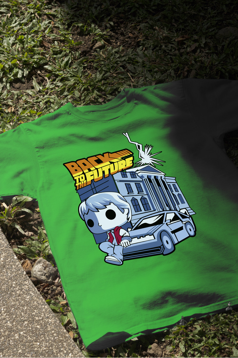 Remera: Volver Al Futuro Muñeco Memoestampados - Imagen 34