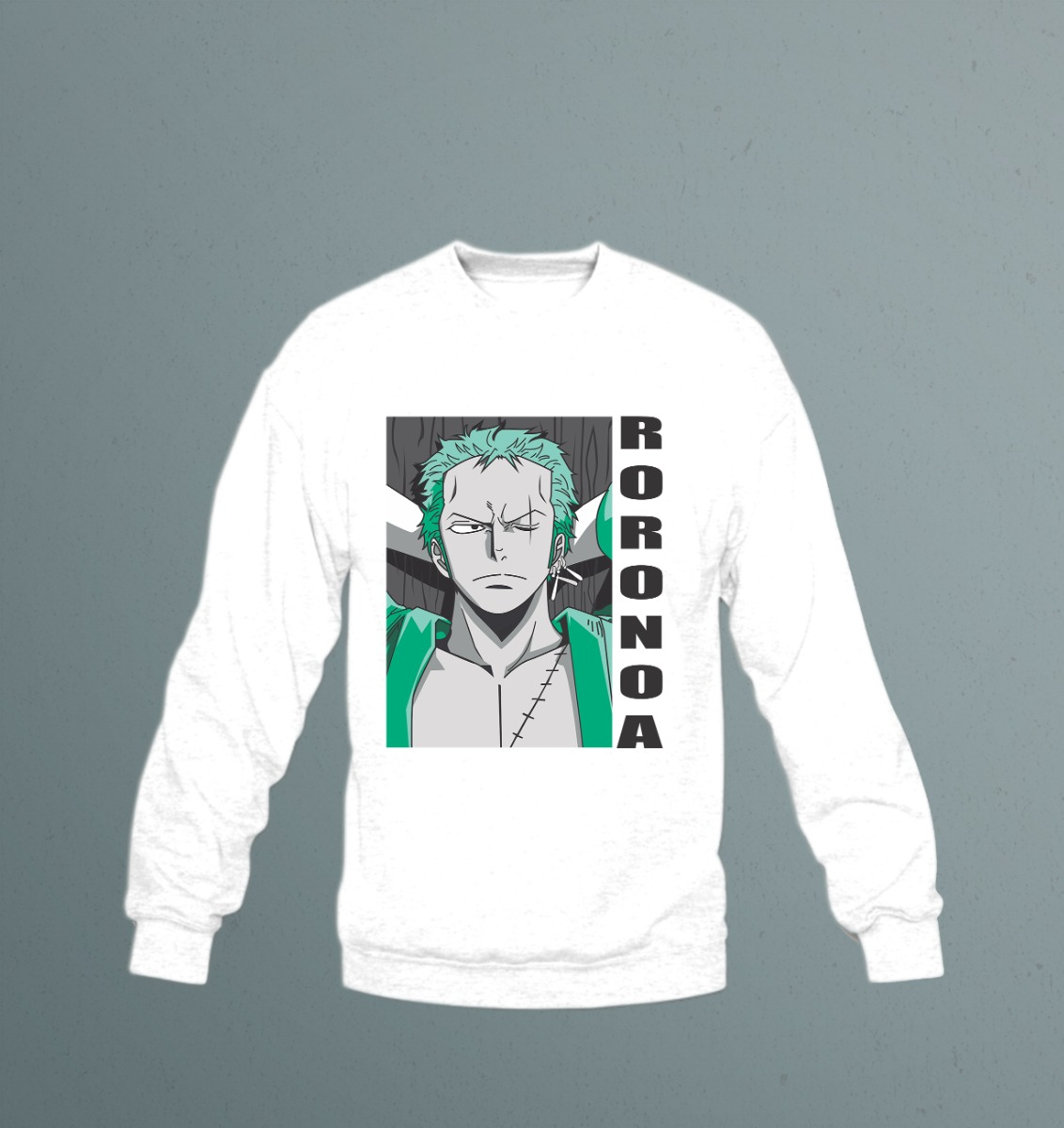 Buzo Roronoa Zooro One Piece Memoestampados - Imagen 9