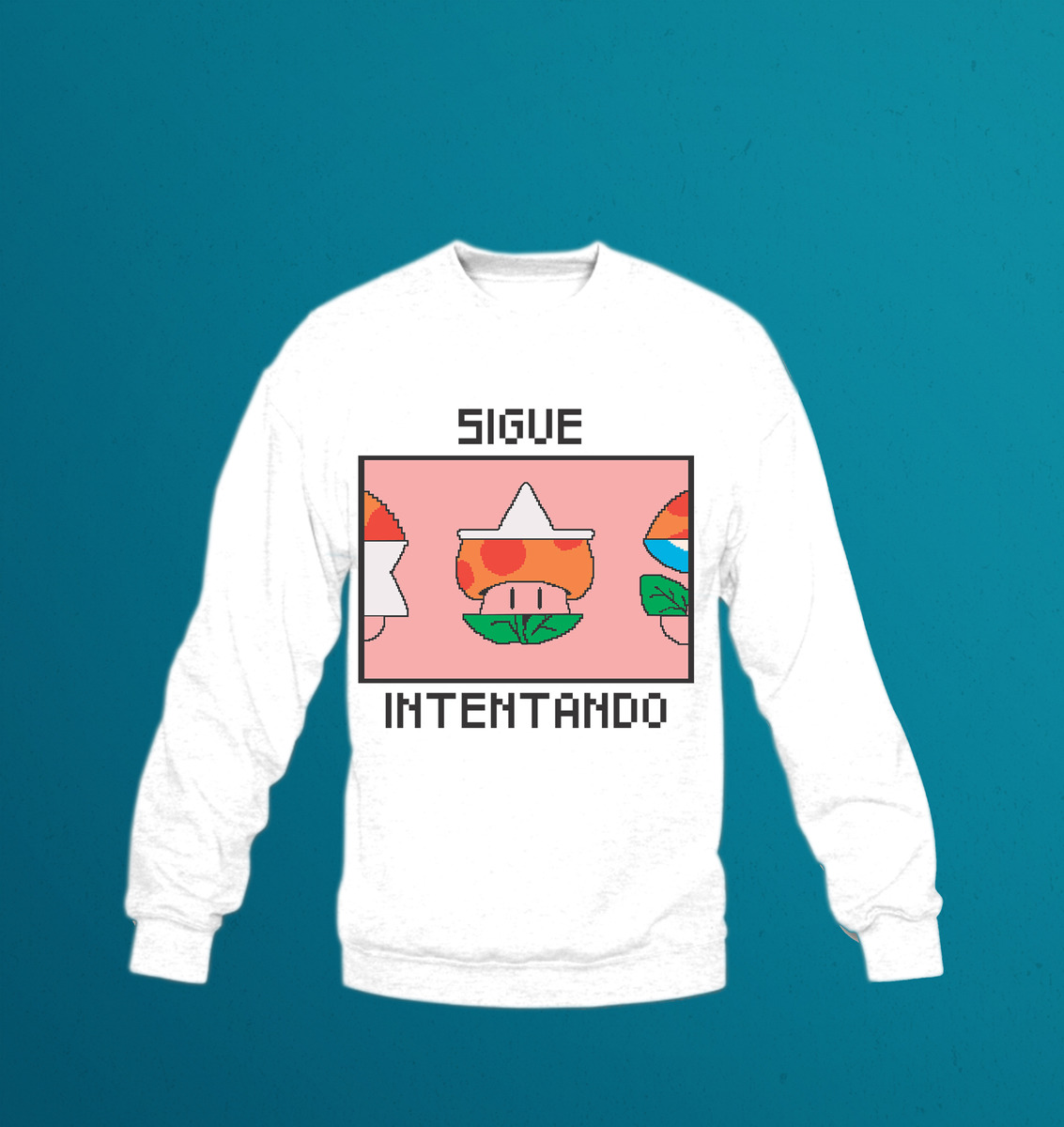 Buzo Sigue Intentando Mario Memoestampados - Imagen 11