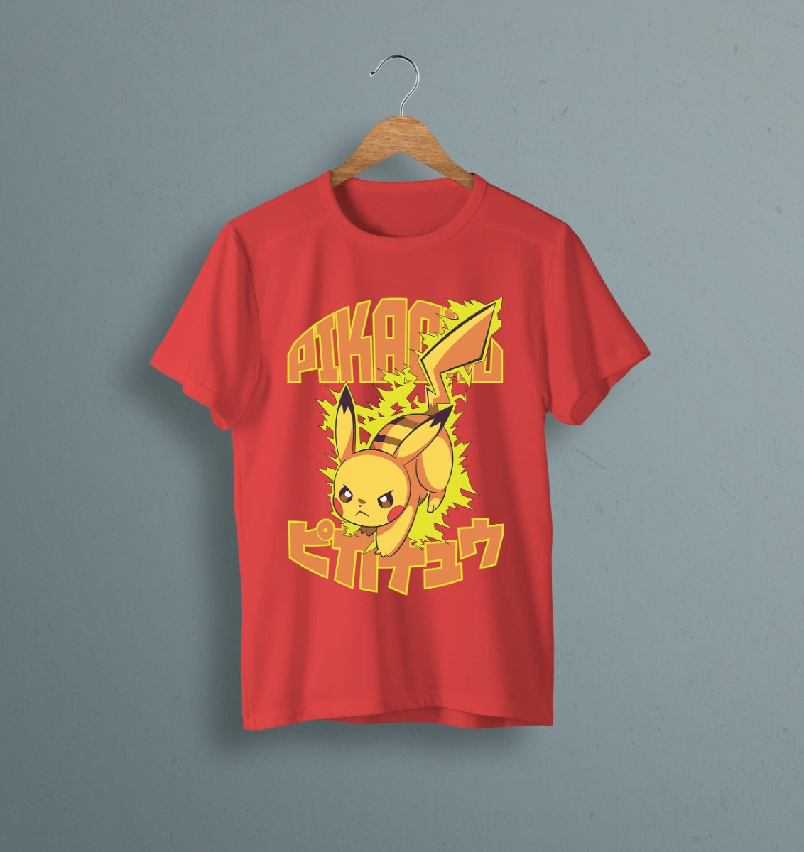 Remera: Pikachu Letras Memoestampados - Imagen 11