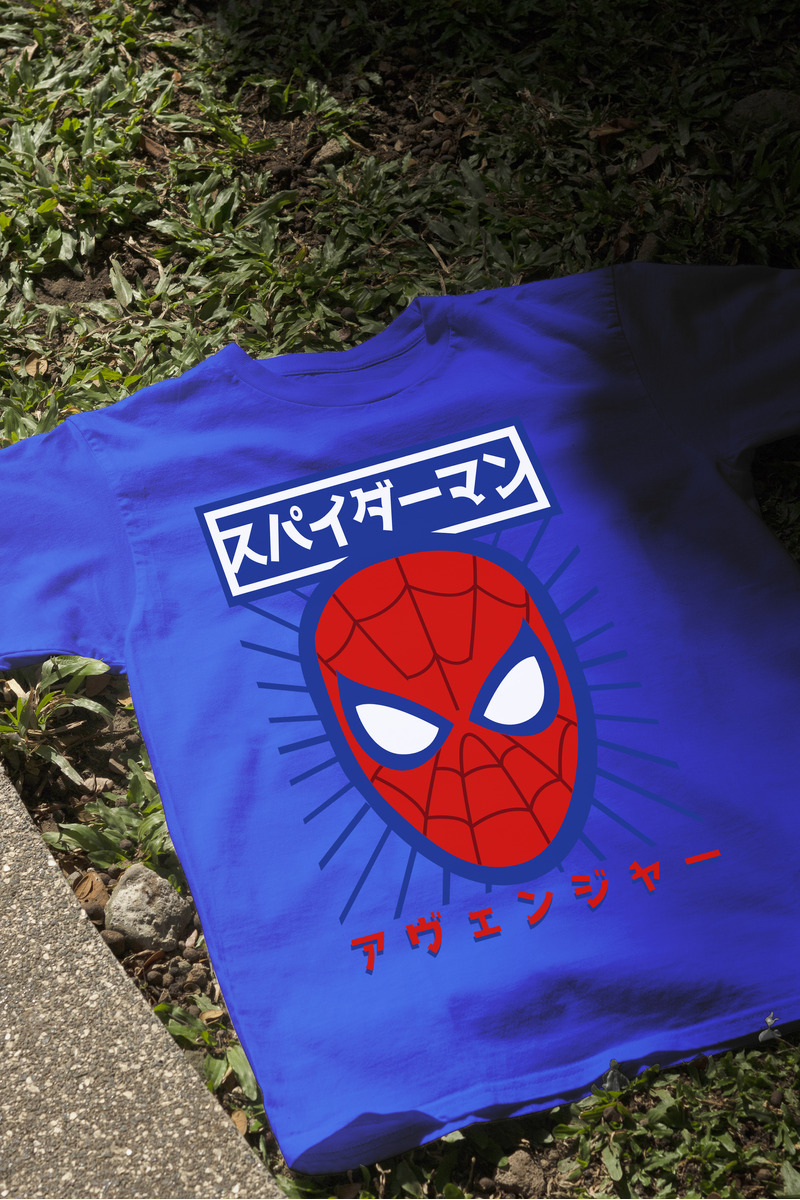 Remera: Spiderman Japan 02 Memoestampados - Imagen 9