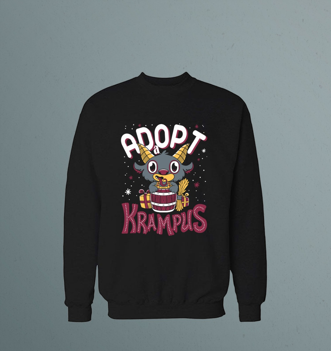 Buzo Adopt A Krampus Memoestampados - Imagen 2
