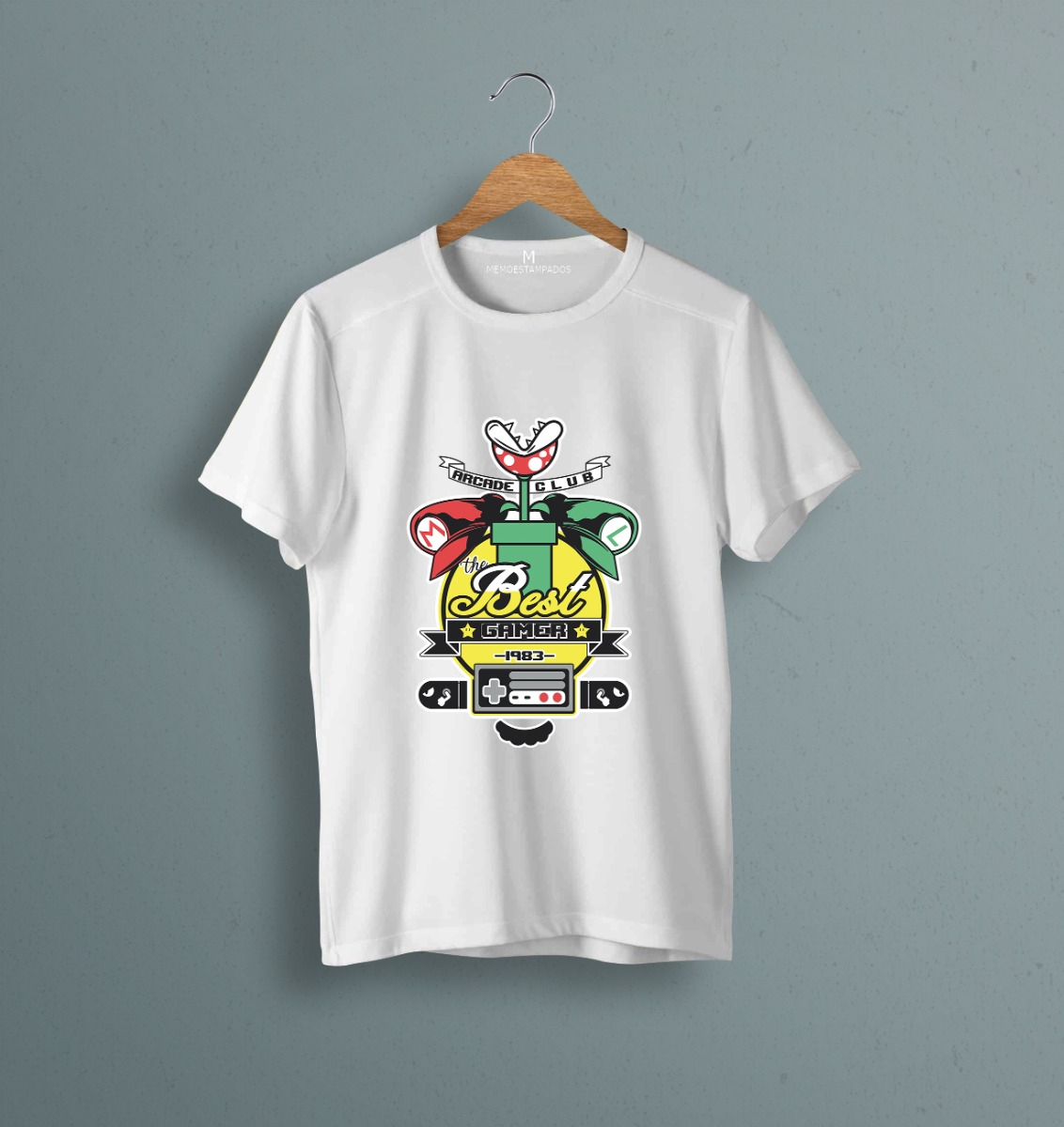 Remera: The Best Gamer 1983 Memoestampados - Imagen 23