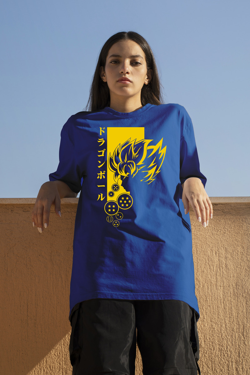 Remera: Dragon Ball Silueta 01 Memoestampados - Imagen 7