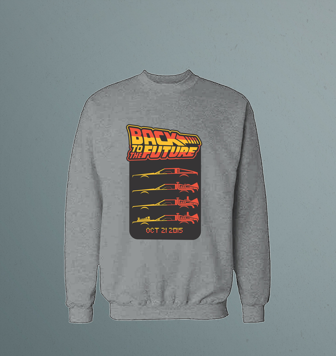 Buzo Back To Future Evolution Delorian Memoestampados - Imagen 4