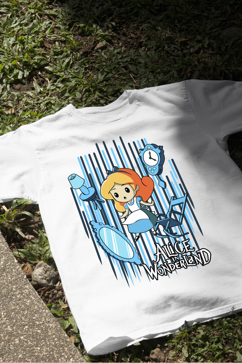 Remera: Alice In Wonderland 02 Memoestampados - Imagen 12