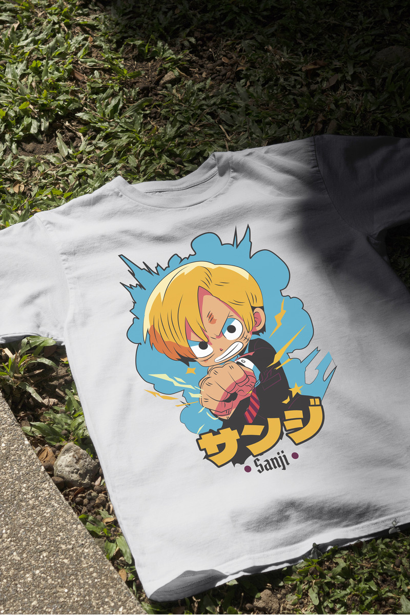 Remera: Vinsmoke Sanji Chubi Memoestampados - Imagen 15