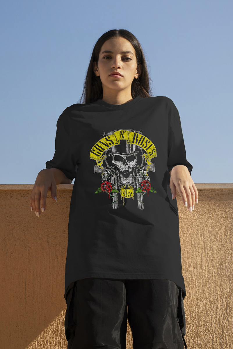 Remera: Guns And Roses 85 Memoestampados - Imagen 3