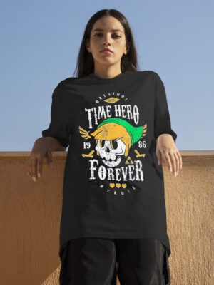 Remera: Time Hero Memoestampados
