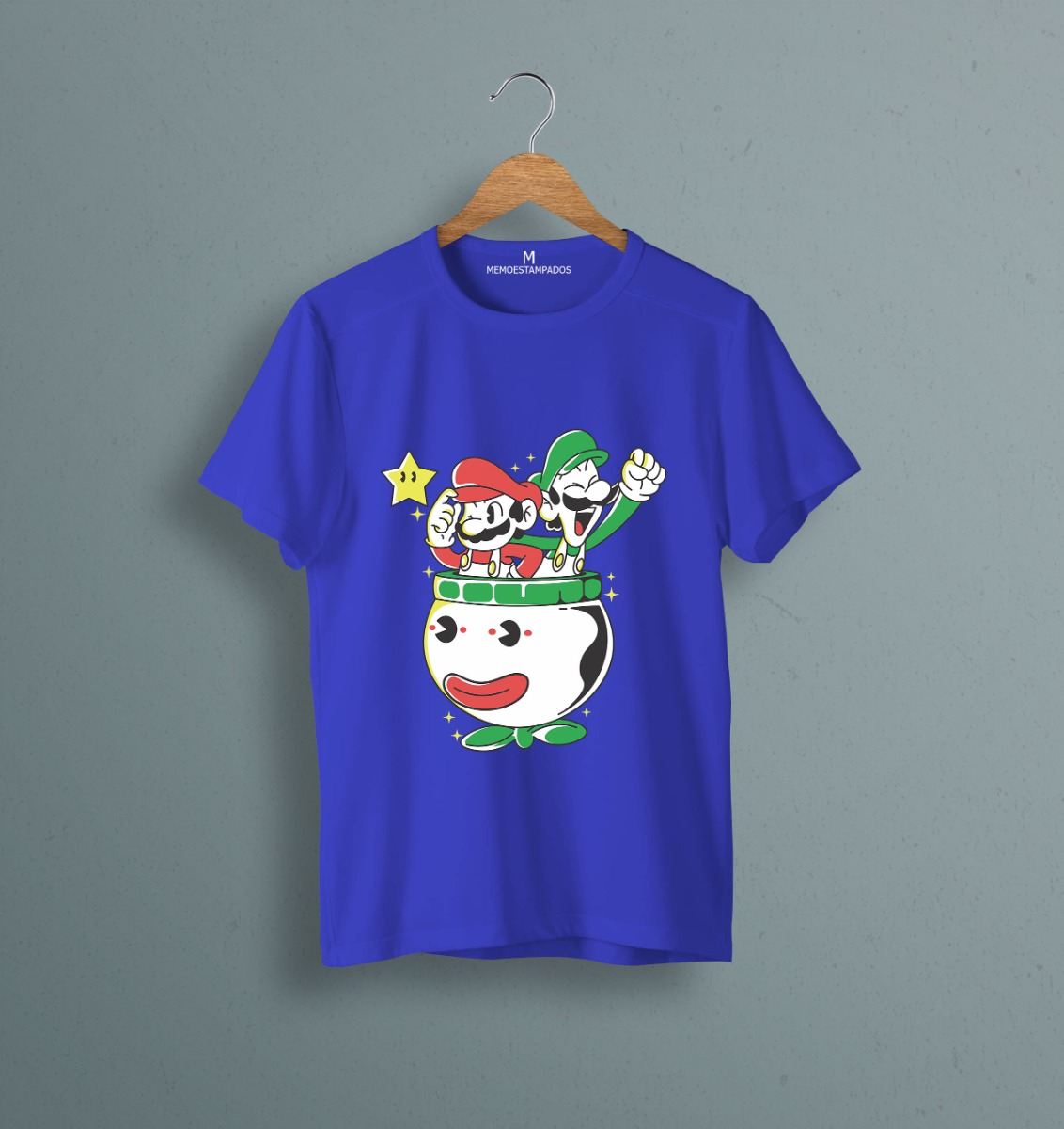 Remera: Mario Cartoon Memoestampados - Imagen 7