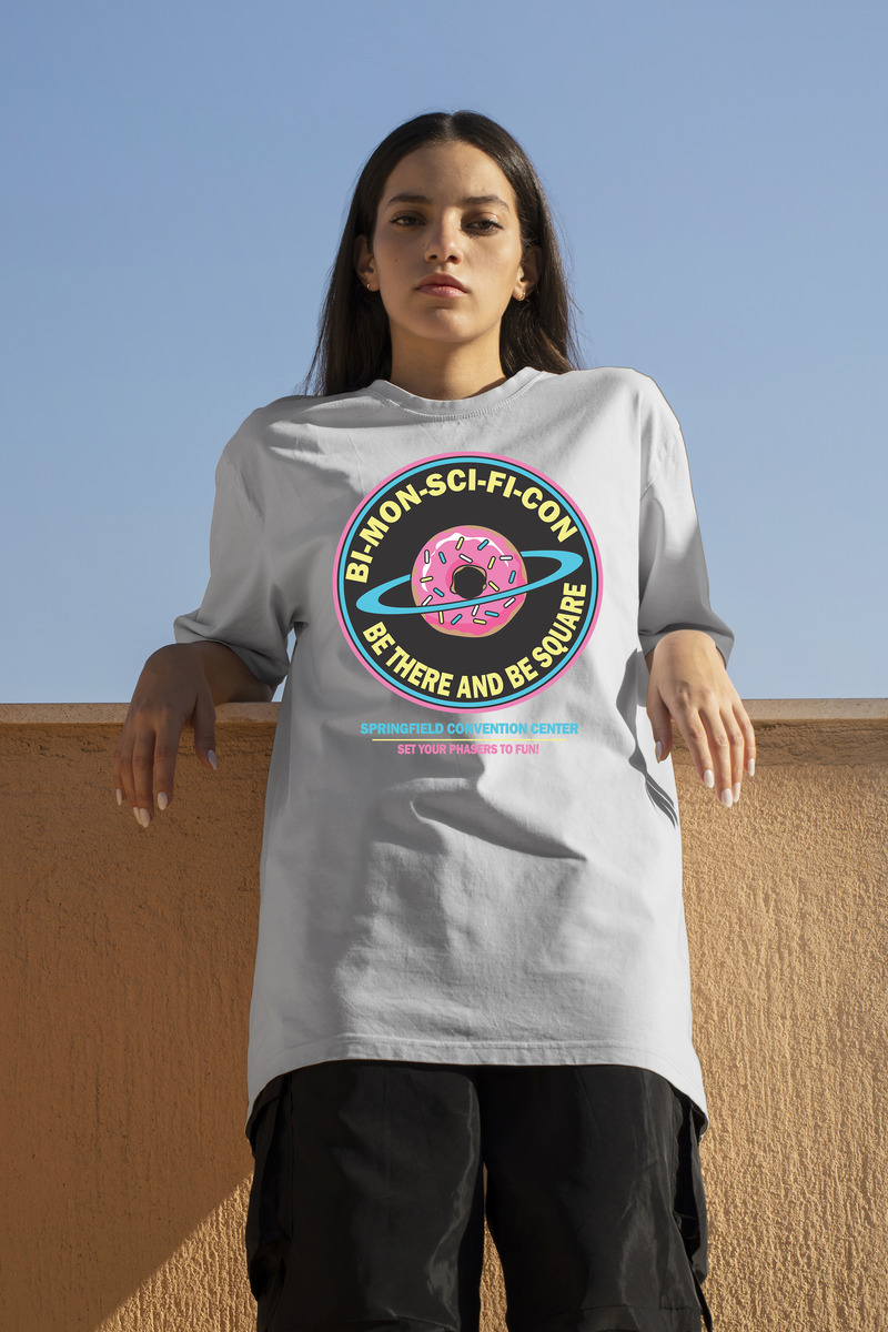 Remera: Bi Moon Sci Fi Con Memoestampados - Imagen 14