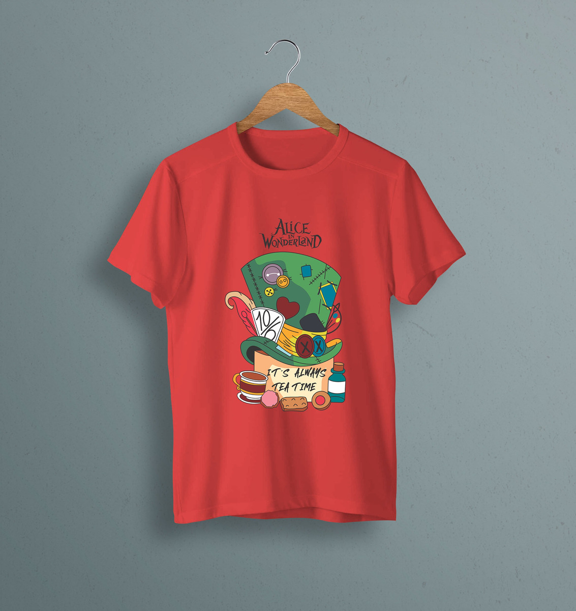 Remera: Its Always Tea Time Memoestampados - Imagen 6
