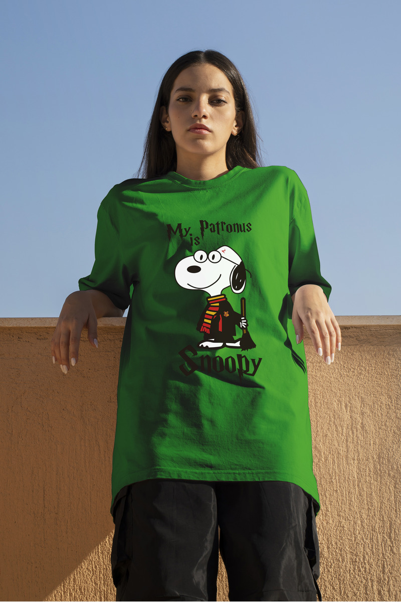 Remera: My Patronus Is Snoopy Memoestampados - Imagen 19