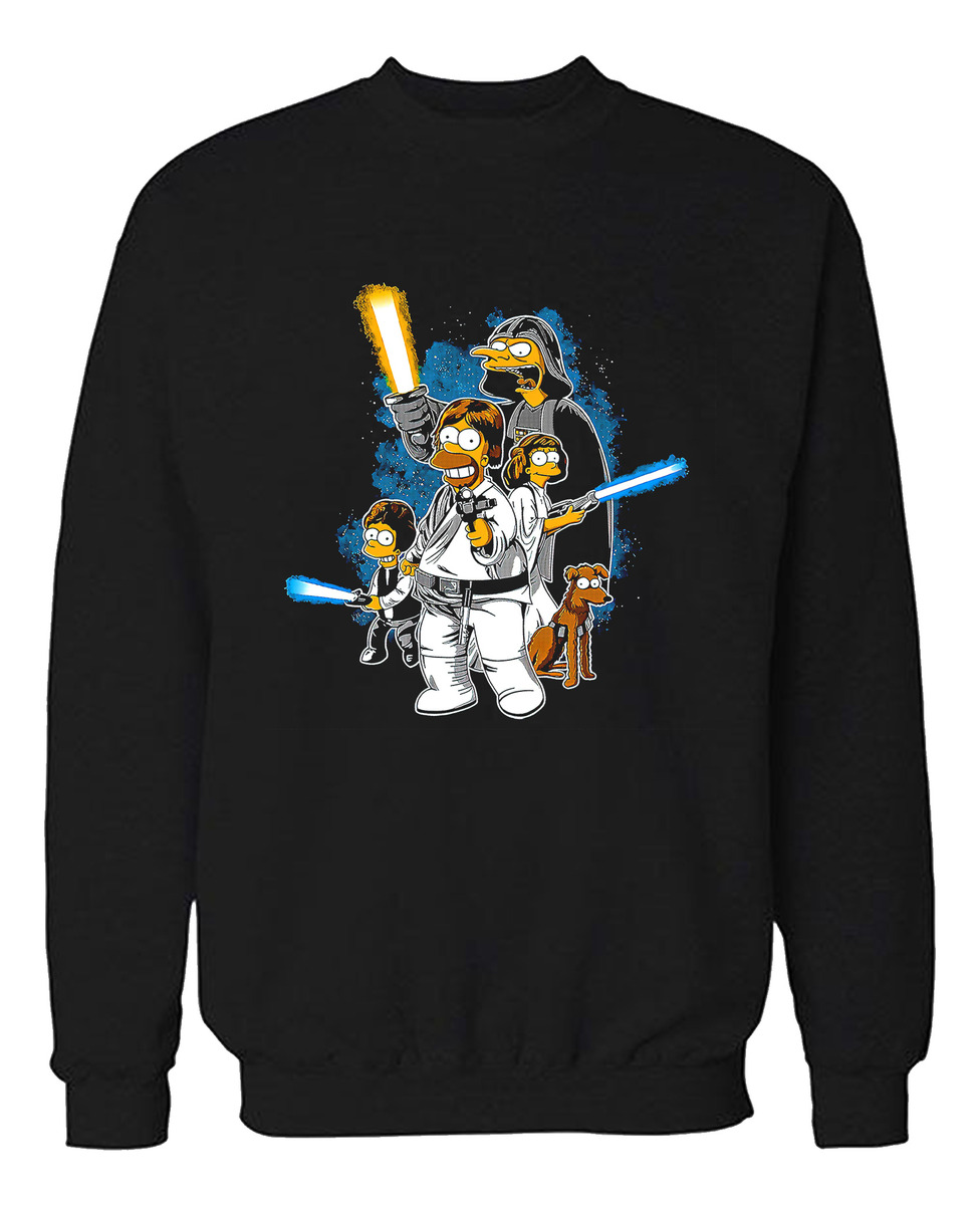 Buzo Simpson Star Wars Memoestampados - Imagen 4