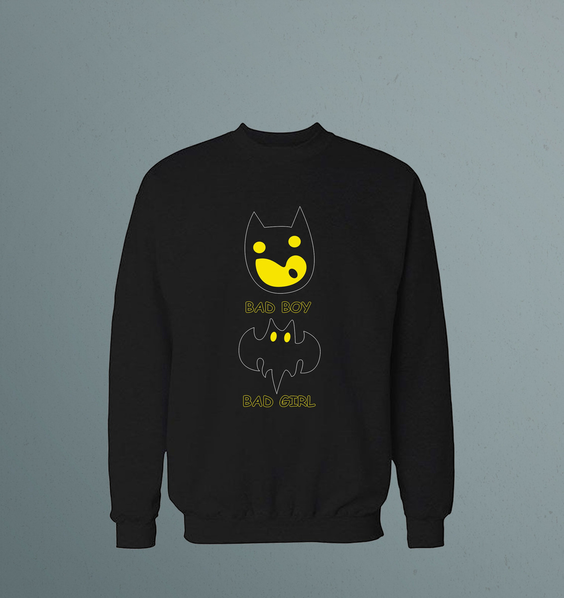 Buzo Bad Boy _ Bad Girl Memoestampados - Imagen 3