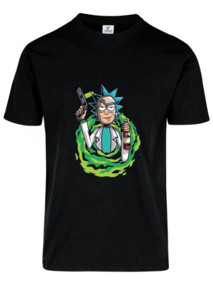 Remera: Rick Sanchez Botella Memoestampados