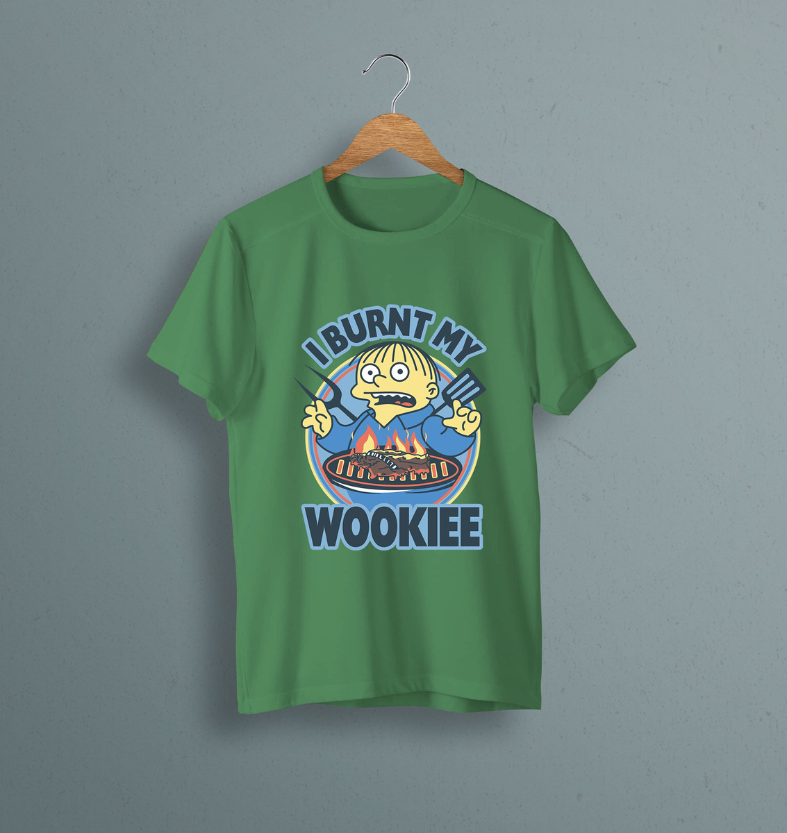 Remera: I Burnt My Wookie Ralph Memoestampados - Imagen 8
