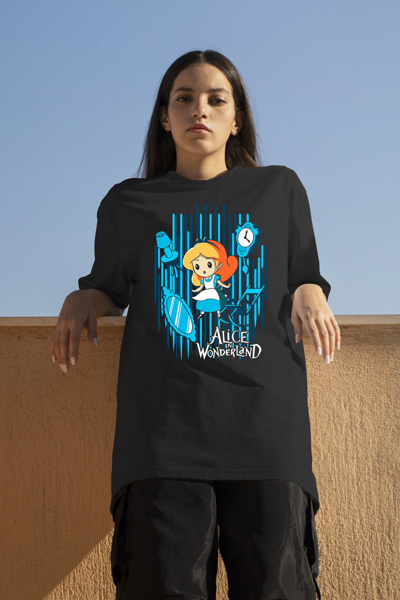 Remera: Alice In Wonderland 02 Memoestampados - Imagen 2