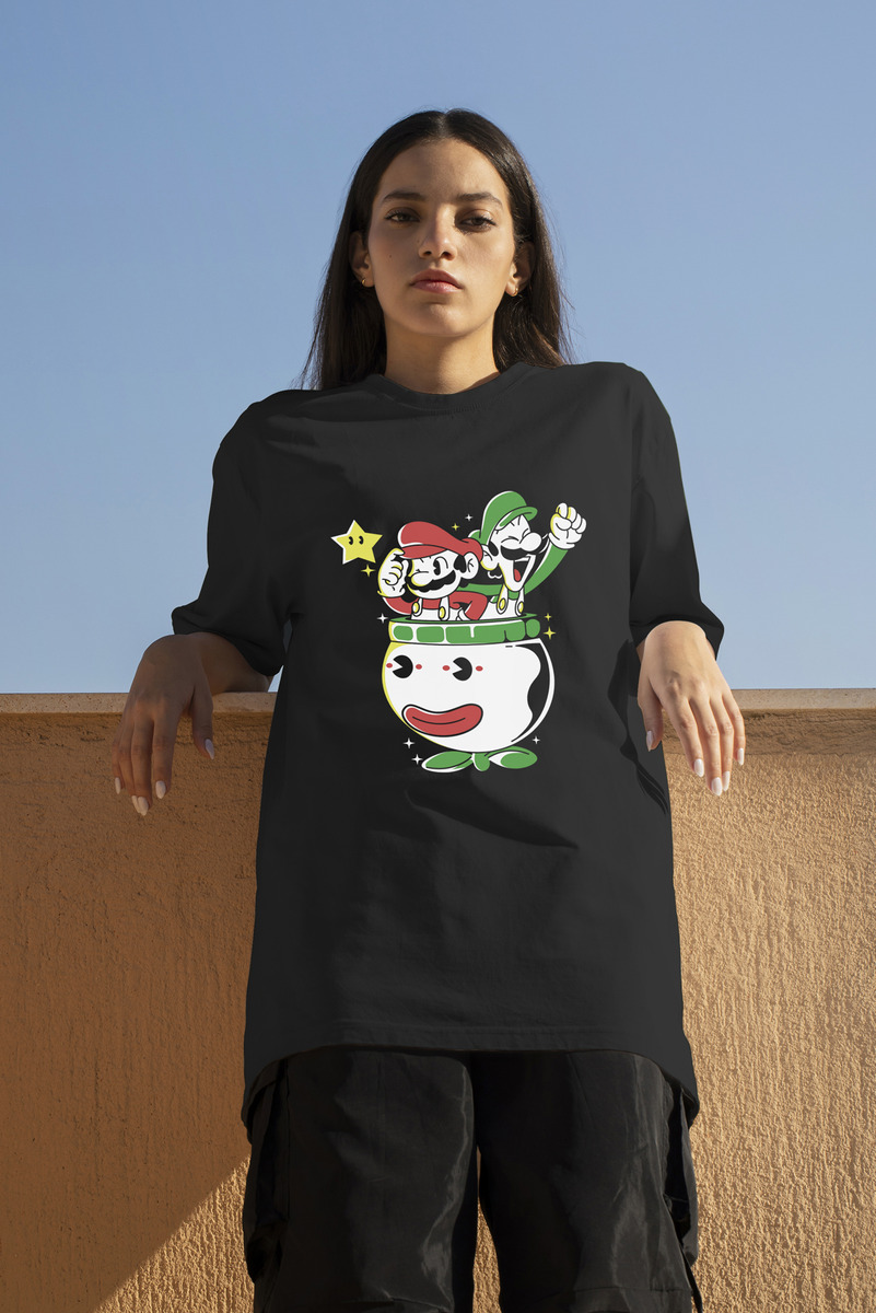 Remera: Mario Cartoon Memoestampados - Imagen 2