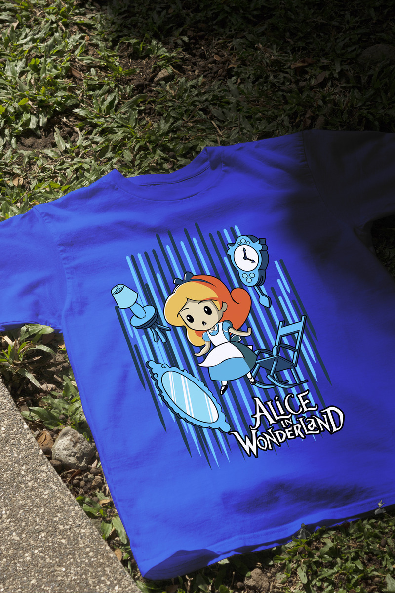 Remera: Alice In Wonderland 02 Memoestampados - Imagen 9