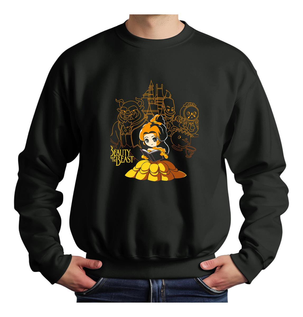 Buzo Beauty And The Beast Memoestampados - Imagen 6