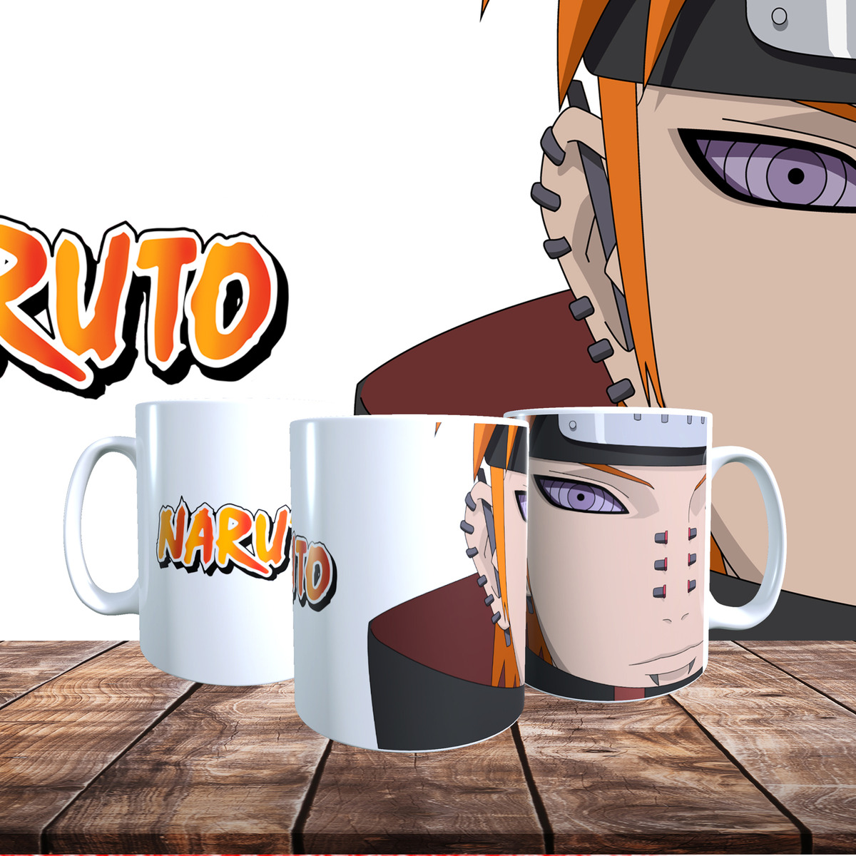 Taza Personalizada Diseño Naruto Anime Serie T418 - Imagen 5