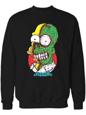 Buzo Homero Brains Memoestampados