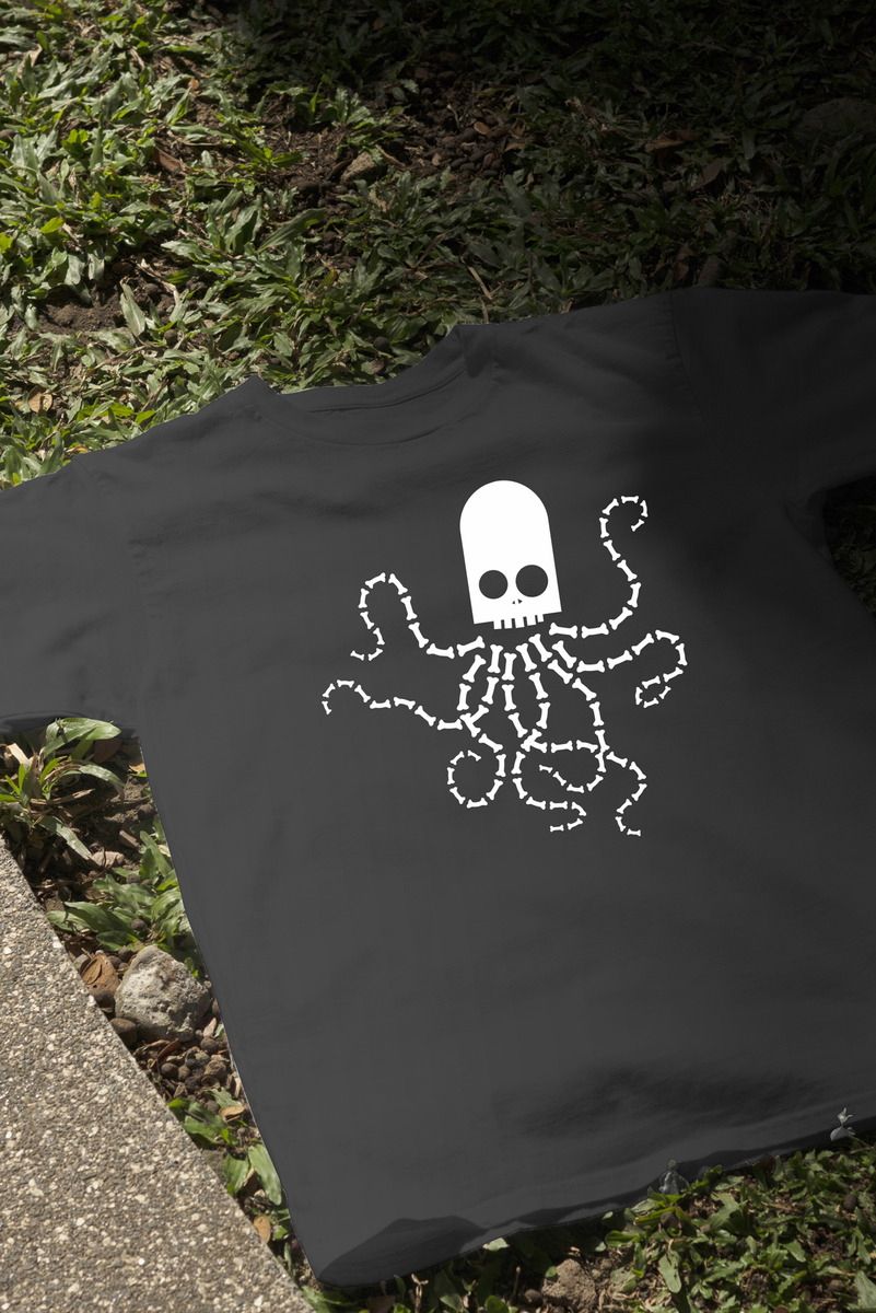 Remera: Skelepulpo Memoestampados - Imagen 3