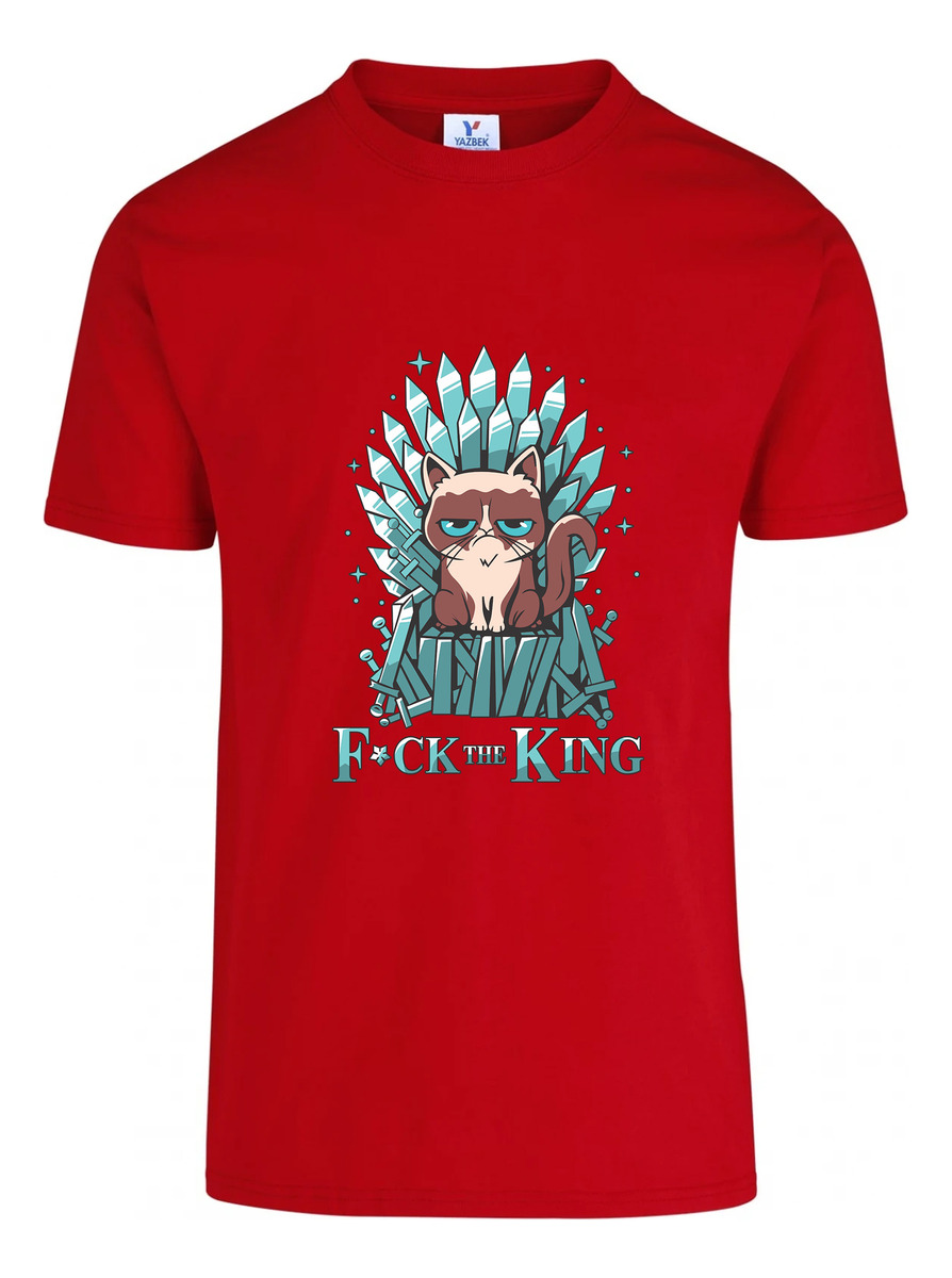 Remera: Fuck The King Cat Memoestampados - Imagen 7