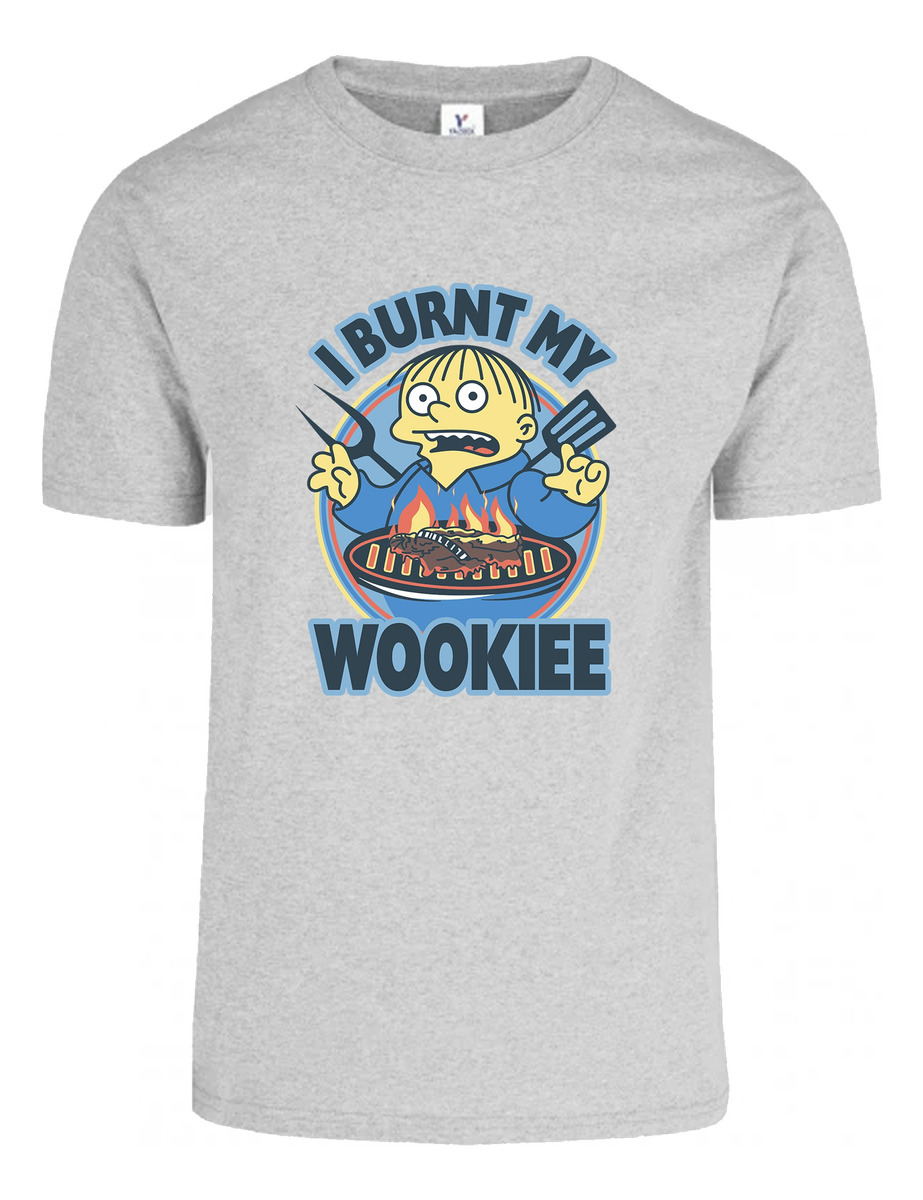 Remera: I Burnt My Wookie Ralph Memoestampados - Imagen 11
