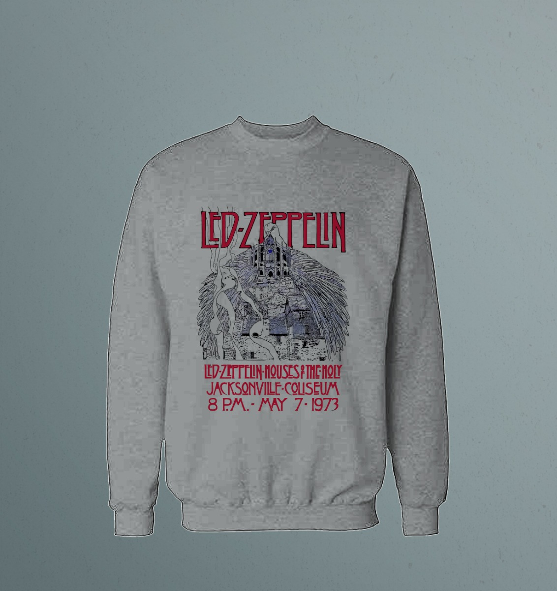 Buzo Led Zeppelin 4 Memoestampados - Imagen 2