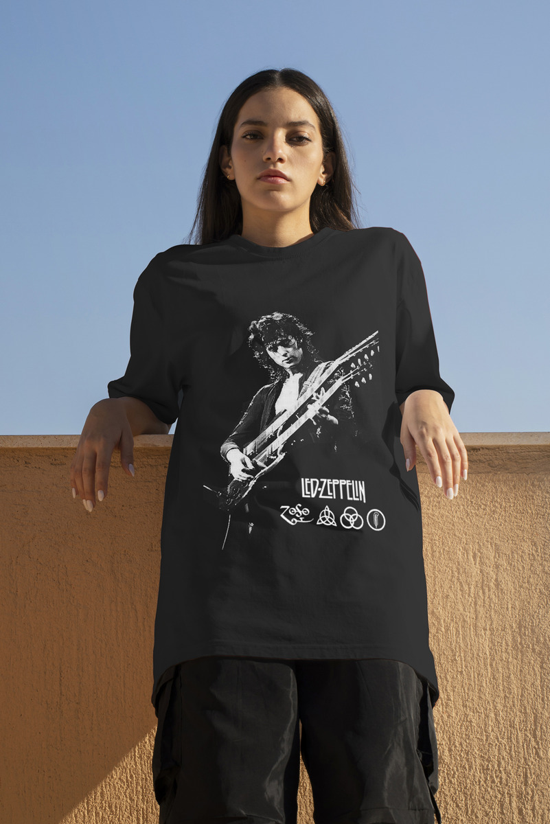 Remera Led Zeppelin Rock Musica Memoestampados - Imagen 3
