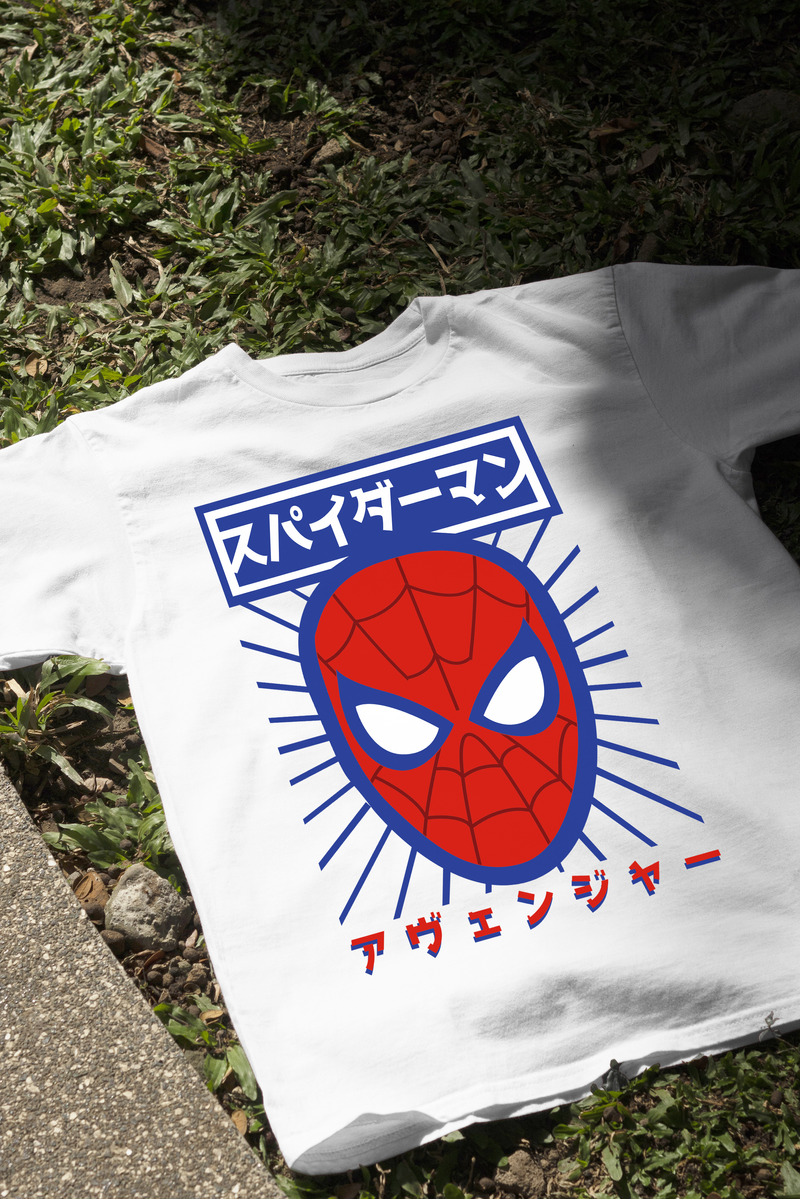 Remera: Spiderman Japan 02 Memoestampados - Imagen 34