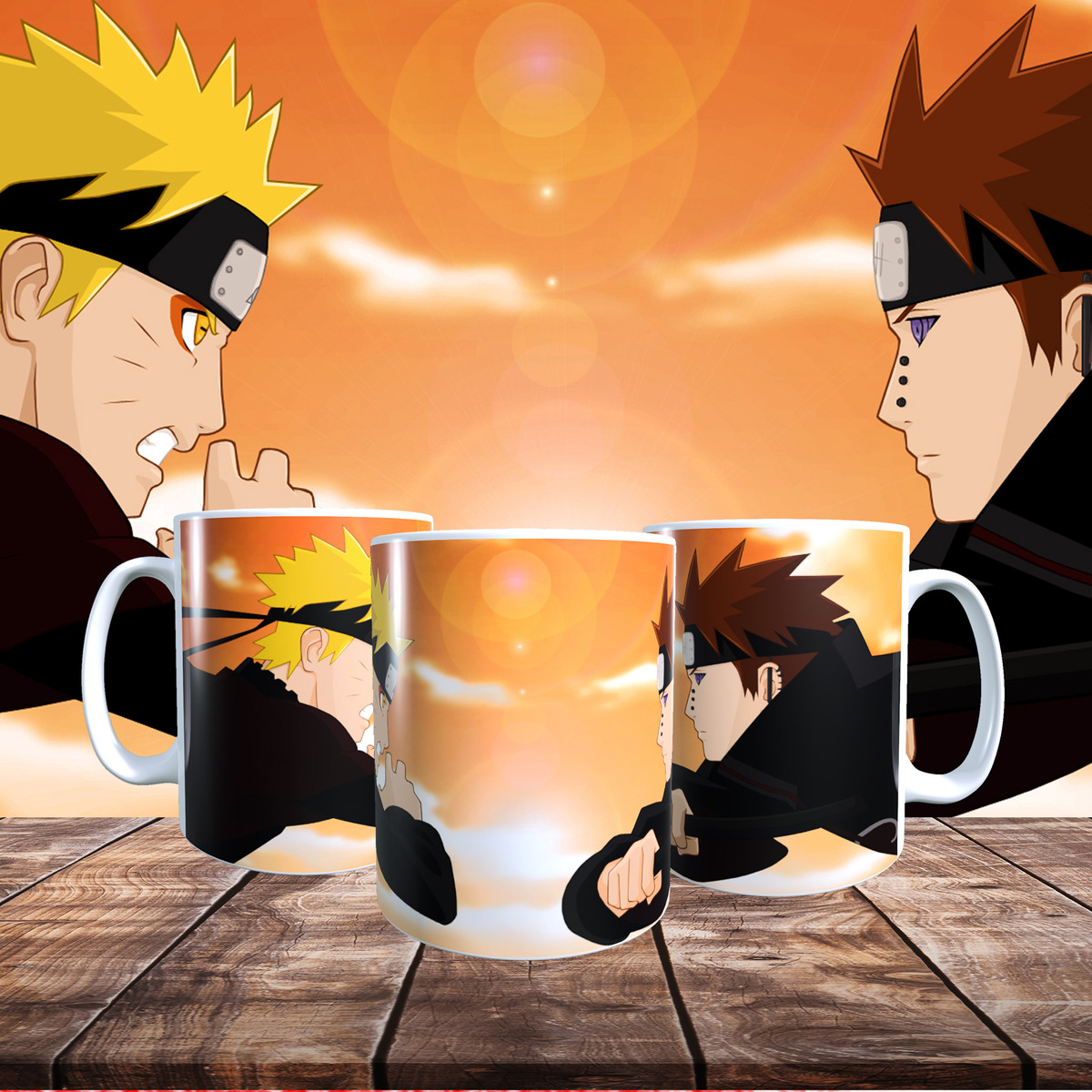 Taza Personalizada Diseño Naruto Anime Serie T414 - Imagen 5