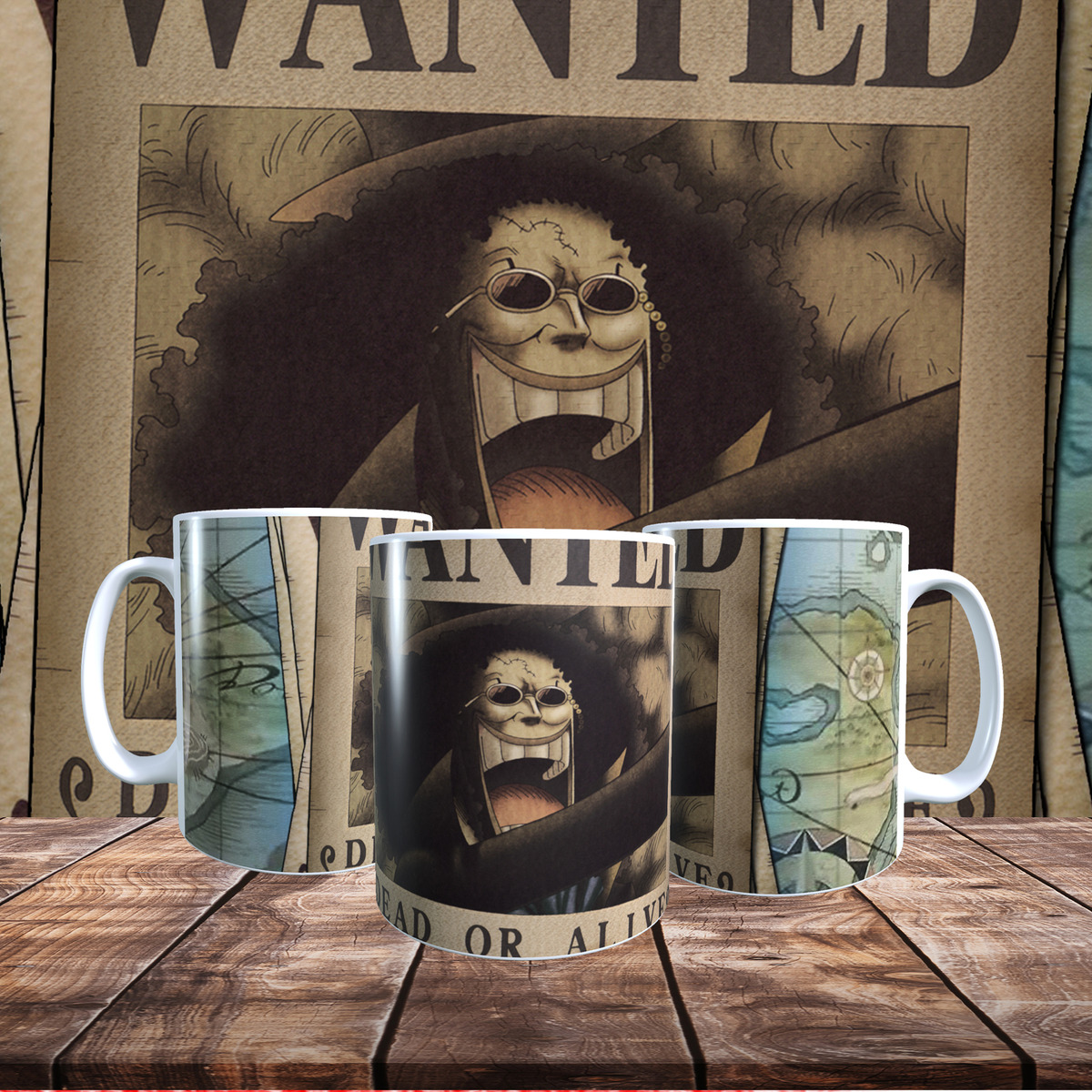 Taza Personalizada Diseño One Piece Serie Anime T468 - Imagen 5