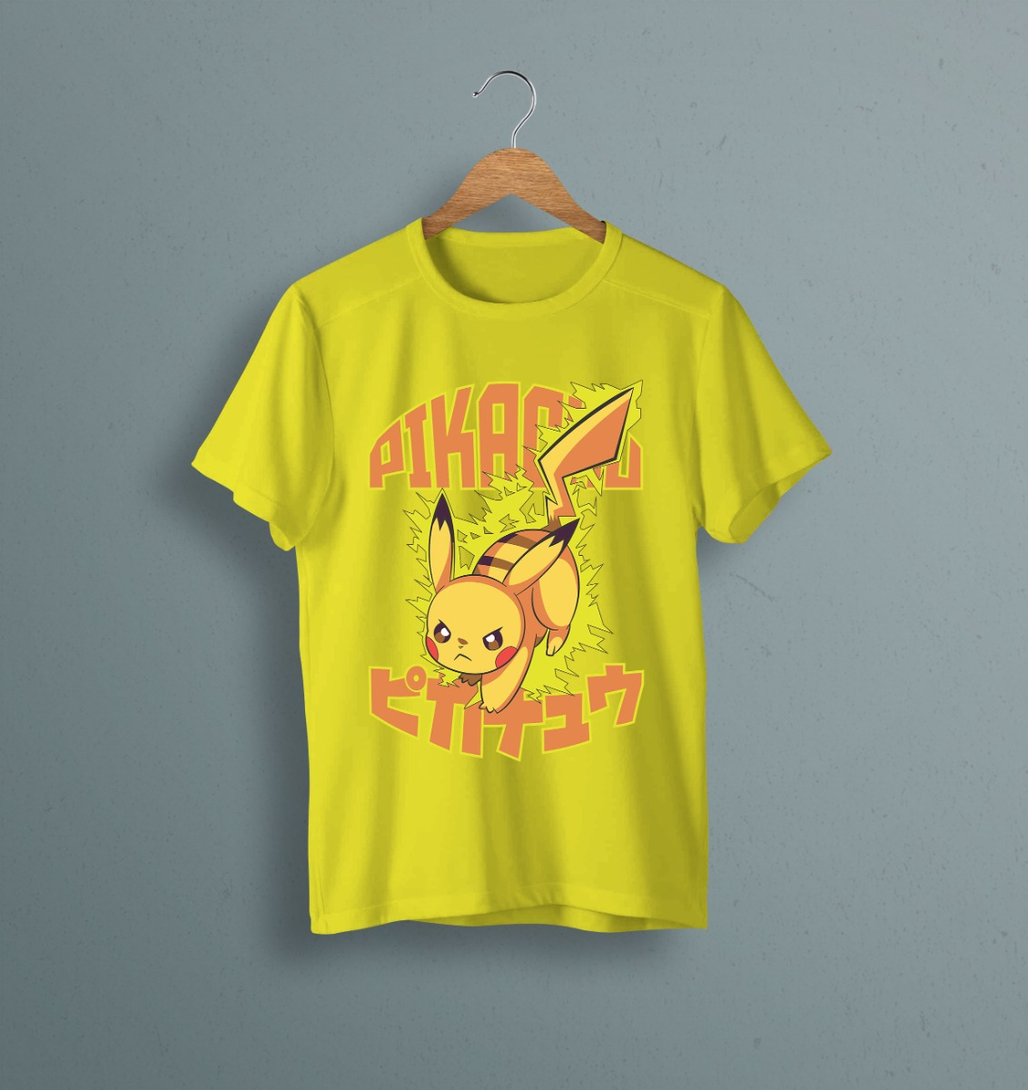 Remera: Pikachu Letras Memoestampados - Imagen 17