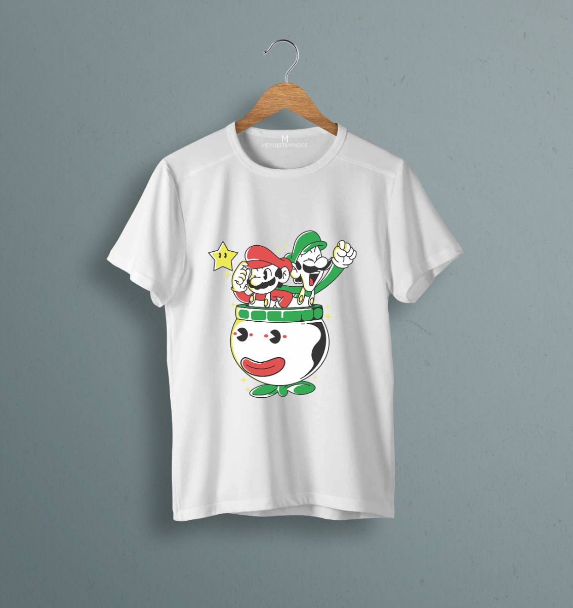 Remera: Mario Cartoon Memoestampados - Imagen 19
