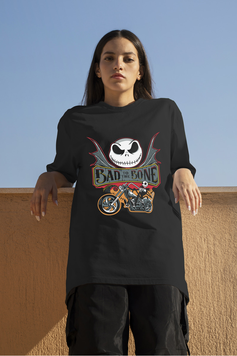 Remera: Bad To Bone Jack Memoestampados - Imagen 3