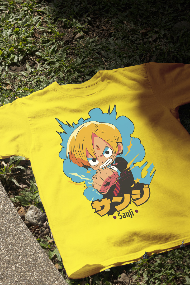 Remera: Vinsmoke Sanji Chubi Memoestampados - Imagen 6