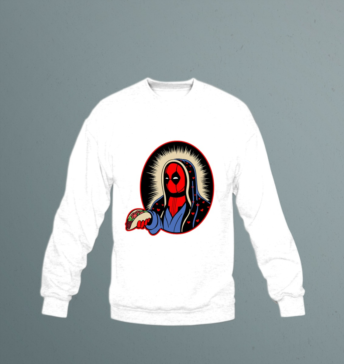 Buzo Santo Taco Deadpool Memoestampados - Imagen 11
