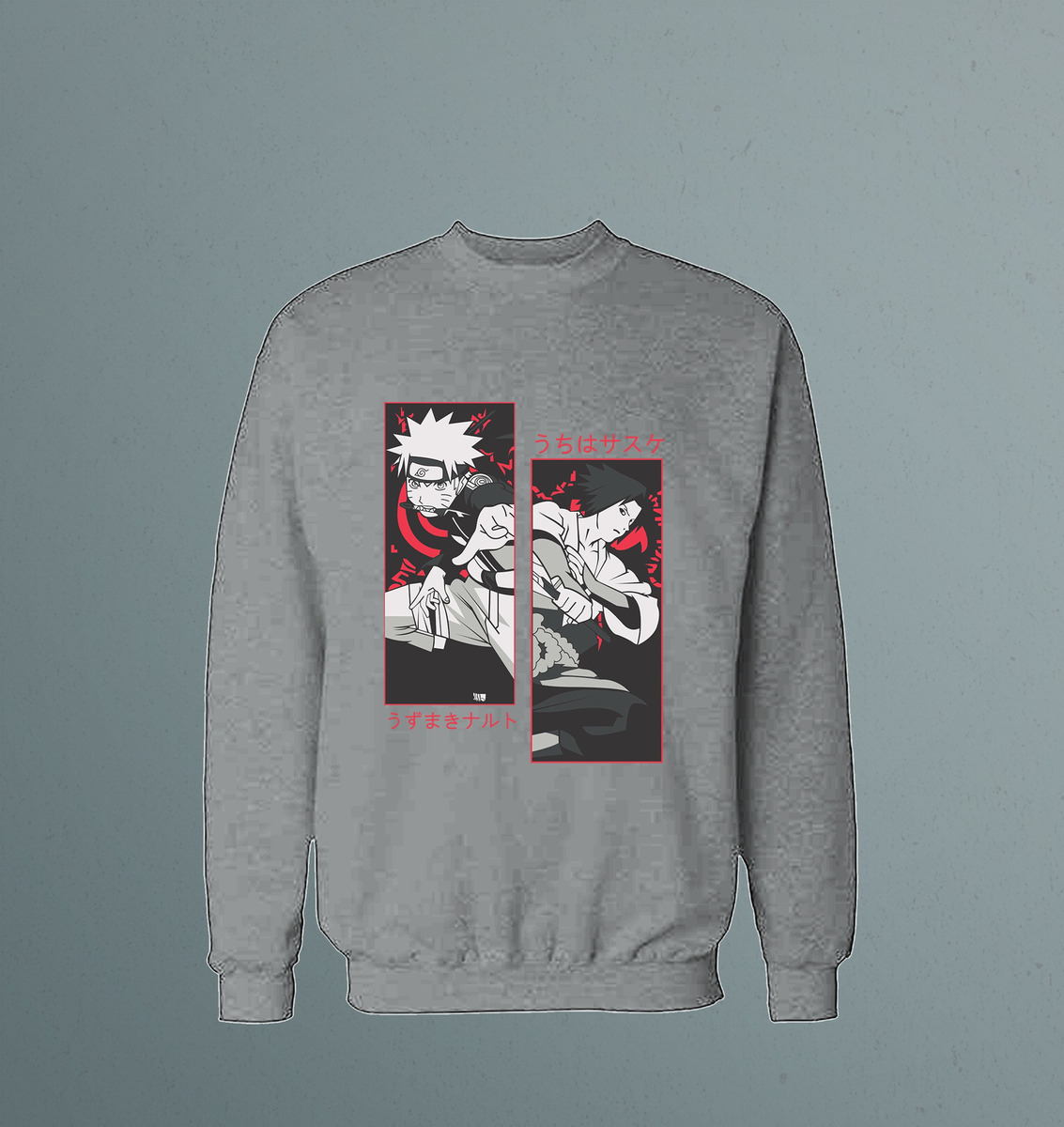 Buzo Naruto Y Uchiha Anime Memoestampados - Imagen 12