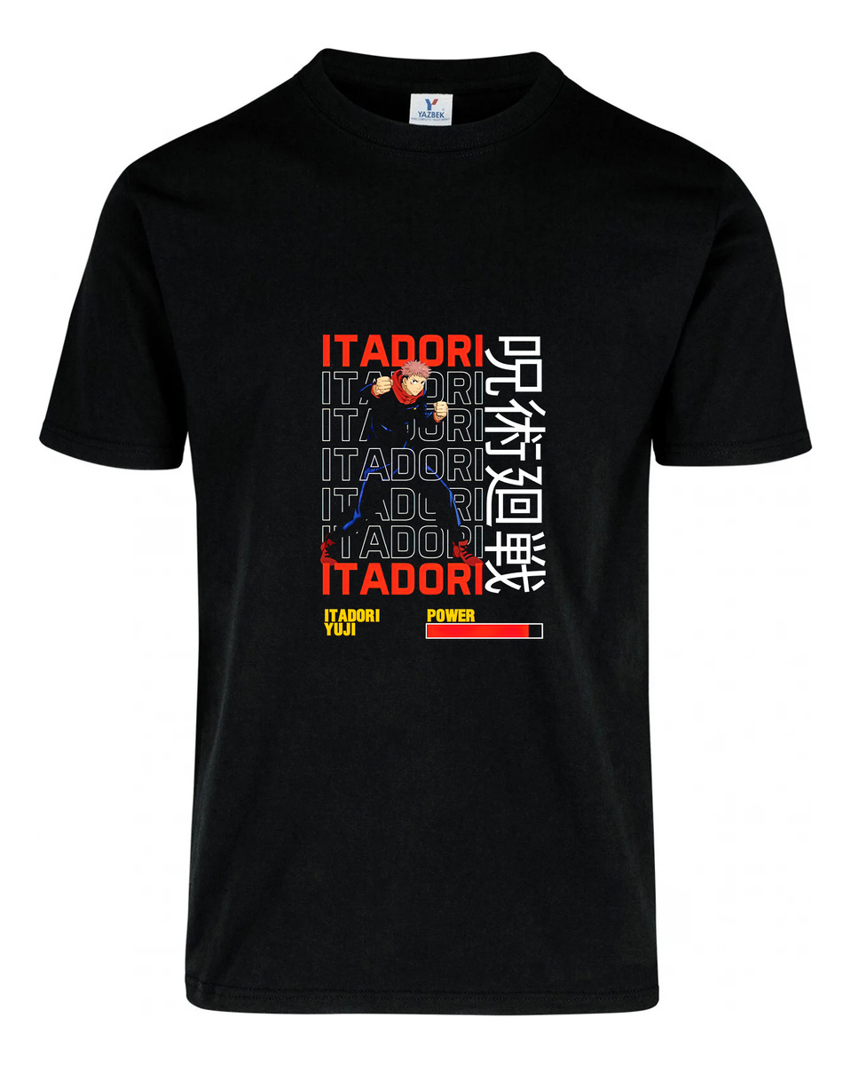 Remera: Yuji Itadori Jujutsu Memoestampados - Imagen 2