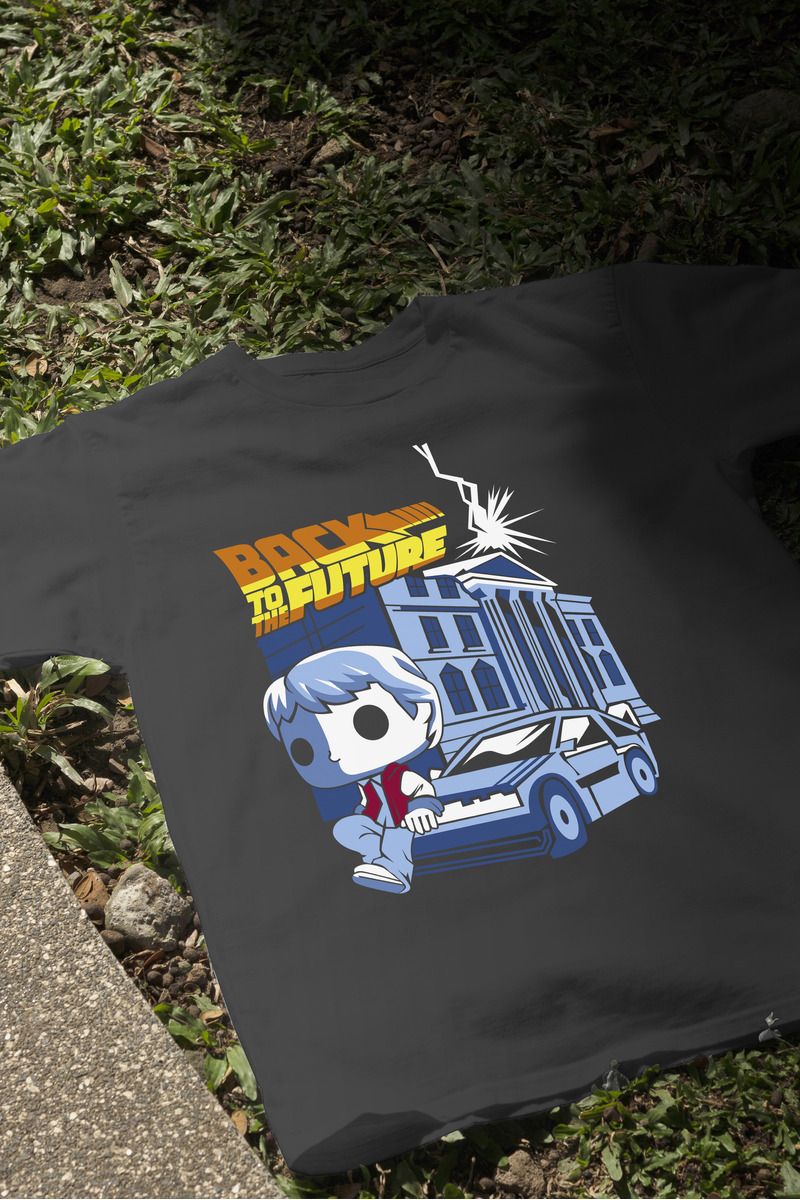 Remera: Volver Al Futuro Muñeco Memoestampados - Imagen 4