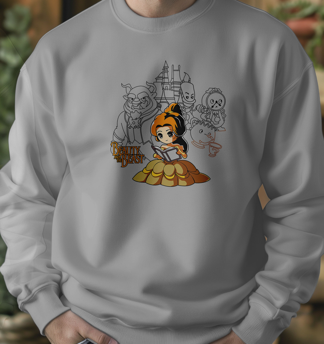 Buzo Beauty And The Beast Memoestampados - Imagen 7